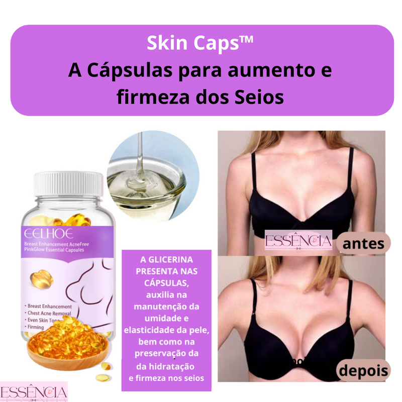 Cápsulas de Aumento e Firmeza dos Seios - BellaBusto™