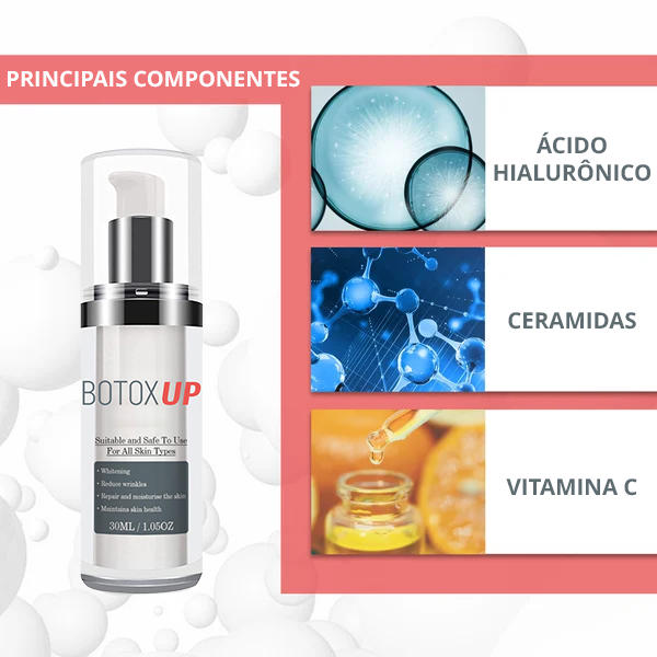 Botox-UP Sérum Anti-idade / O SEGREDO  das Blogueiras