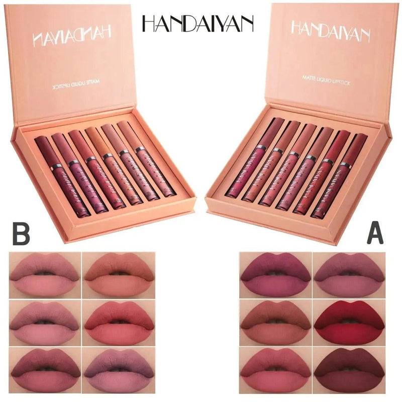 Kit 6 Batons Beauty Lip Handaiyan - 16h De Duração #2